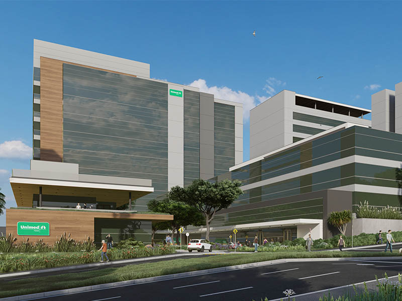Engeform Engenharia e Dois A Engenharia priorizam sustentabilidade na  construção do novo complexo da Unimed Natal - Healthcare Management